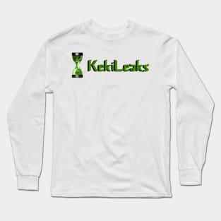 KekiLeaks Simple Logo Long Sleeve T-Shirt